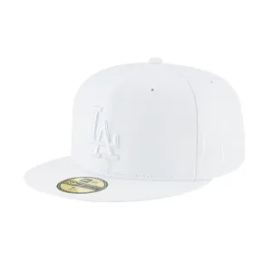 11591139 New_Era Gorros MLB 59Fifty Los_Angeles_Dodgers White