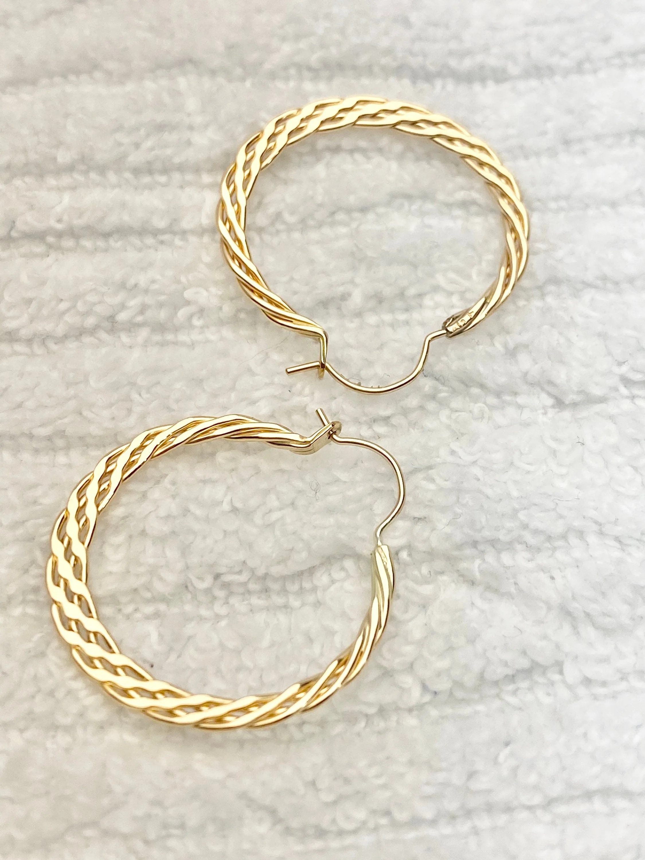 14k Gold filled earrings, 14k GF, DE-654 small