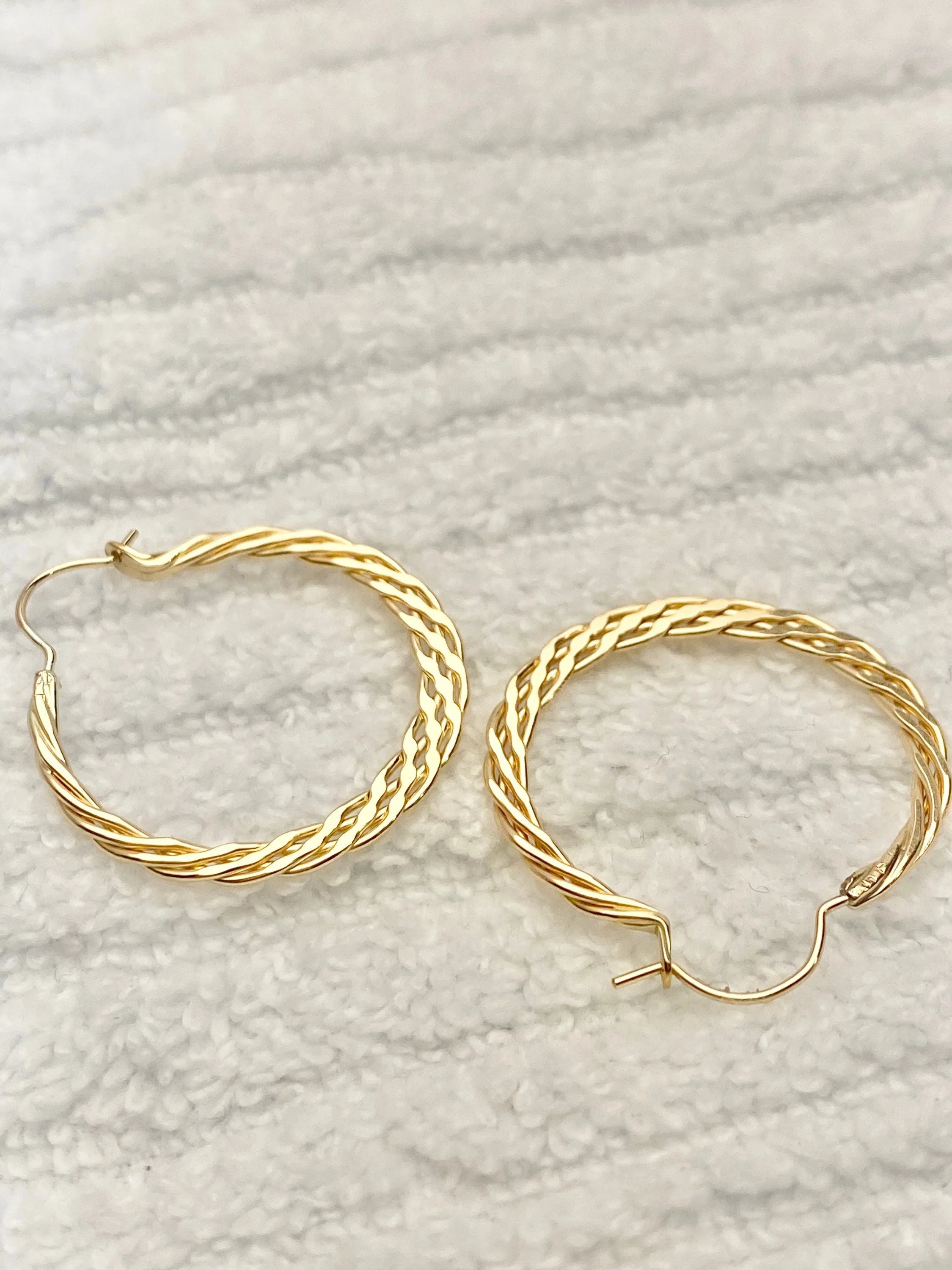 14k Gold filled earrings, 14k GF, DE-654 small