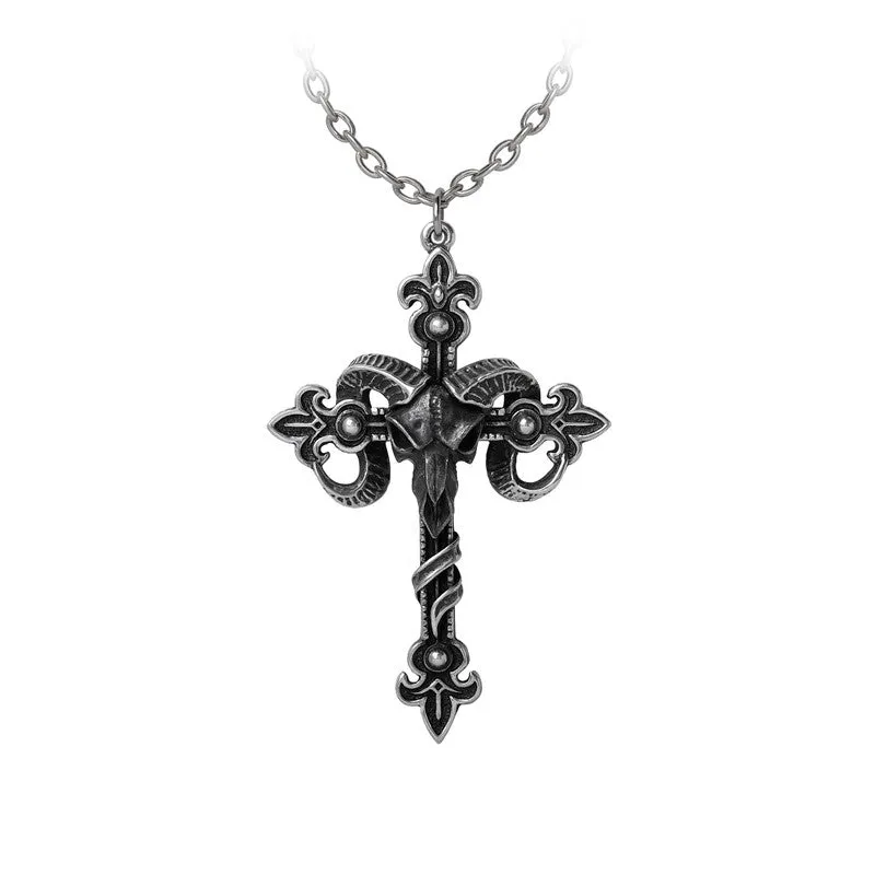 BAPHOMET CROSS NECKLACE