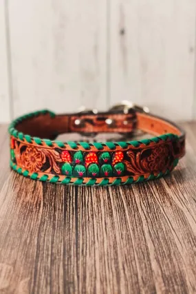 Cactus Dog Collar