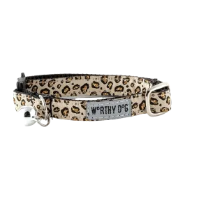 Cat Collar | Cheetah Tan