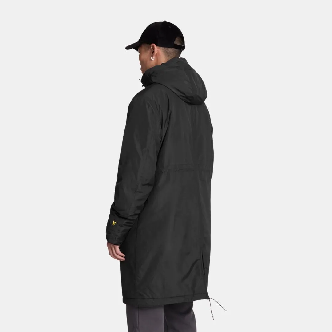 Lyle & Scott Longline Parka Jet Black