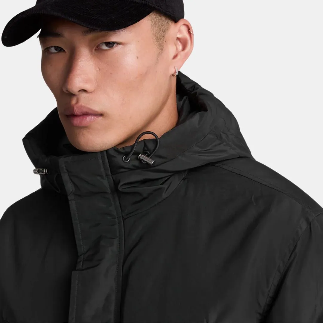 Lyle & Scott Longline Parka Jet Black