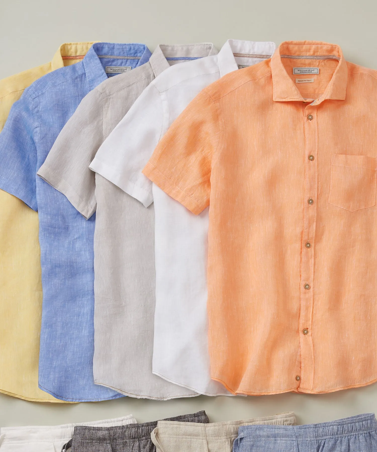 Solid Linen Sport Shirt