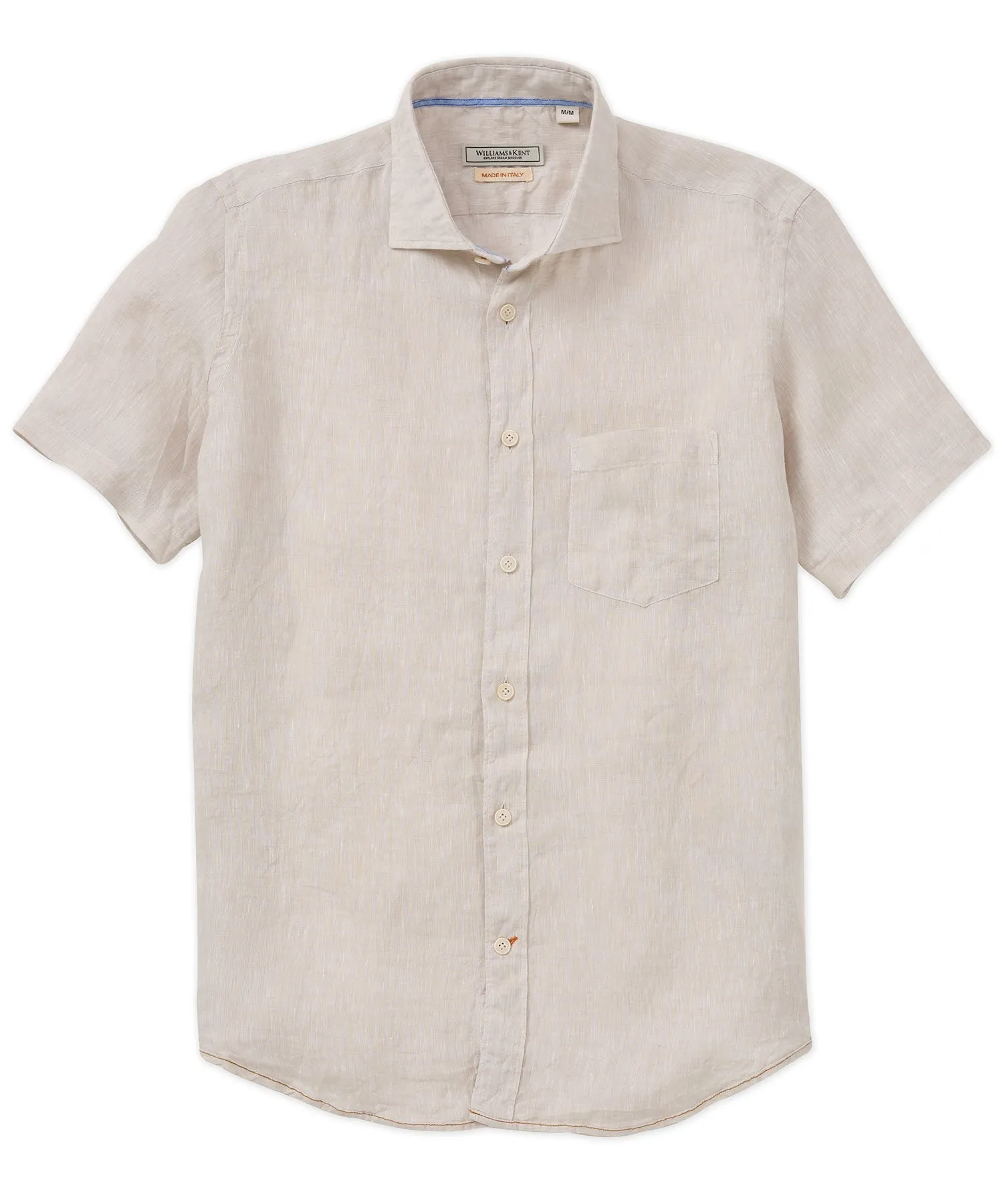 Solid Linen Sport Shirt