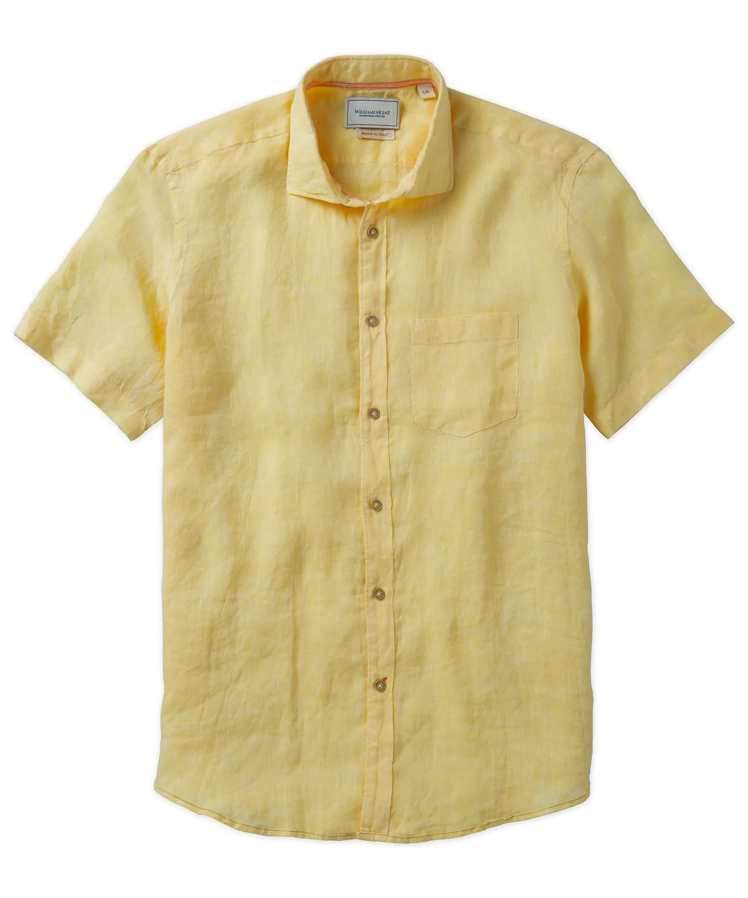 Solid Linen Sport Shirt