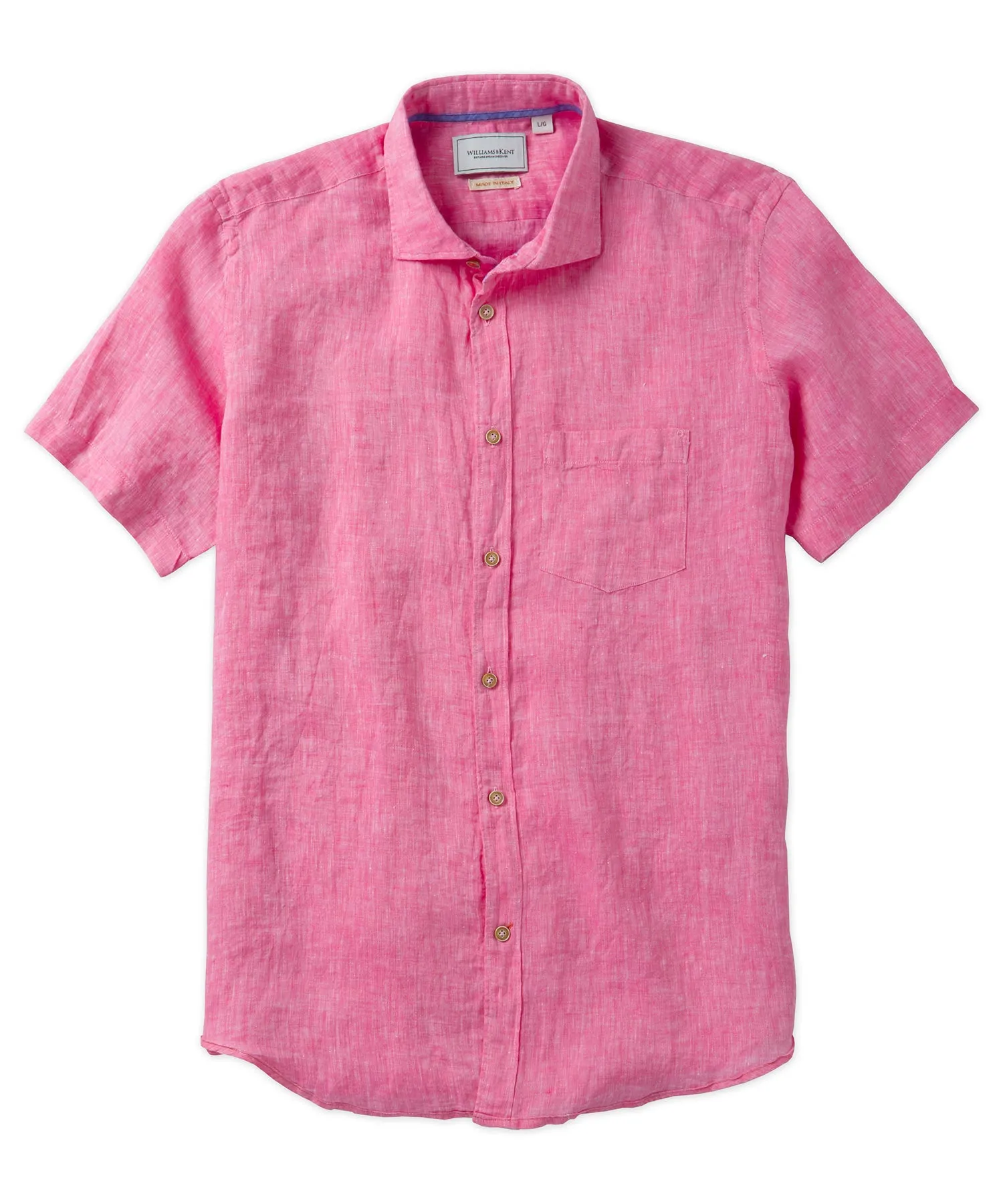 Solid Linen Sport Shirt