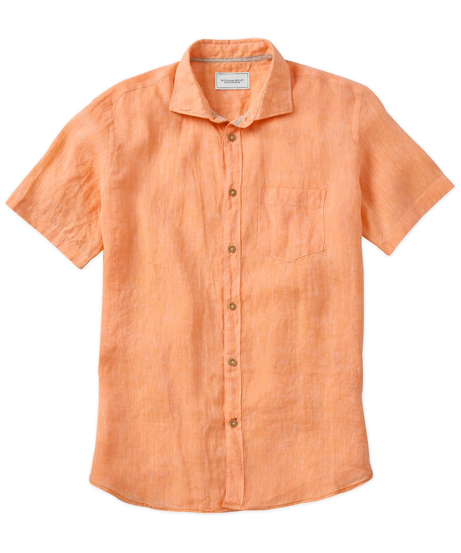 Solid Linen Sport Shirt